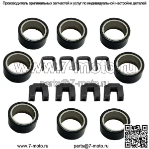 ДЛЯ RHINO 660 2004-2007 Yamaha, грузики первичного ролика сцепления, проставки Silders.