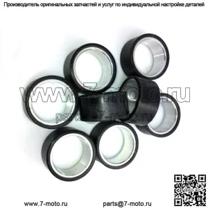 Новые грузики для роликов сцепления, 18 г, 8 шт., подходят для Yamaha RHINO YXR660 2004–2007 гг. (Подходит: Yamaha Rhino 660)