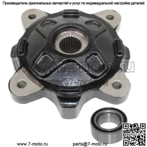 Ступица переднего колеса и шарикоподшипник для Polaris Ranger 800 6X6 2012-2017 гг.