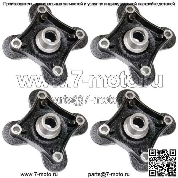 Ступица переднего и заднего колеса для Polaris RZR XP 1000 2014-20/RZR XP 4 1000 2014-17/4X (для: Polaris)