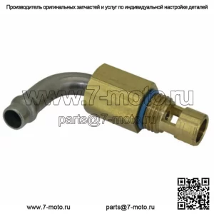 Карбюратор Super E/G, линия подачи карбюратора, 90 фитингов, поворотный впускной патрубок Harley (для: Harley-Davidson)