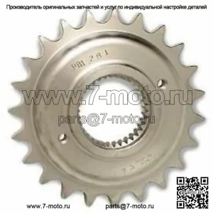 PBI, 23 зуба, 0,5 дюйма, смещенная звездочка коробки передач Harley Sportster Dyna Touring FXST (Для: Harley-Davidson)