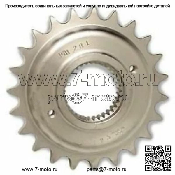 PBI, 23 зуба, 0,5 дюйма, смещенная звездочка коробки передач Harley Sportster Dyna Touring FXST (Для: Harley-Davidson)