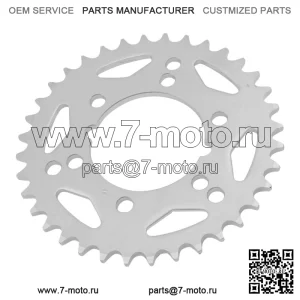 Цепная звездочка заднего колеса для Polaris Scrambler 500 4x4 2000 2001-2012 36 зубьев (для: Polaris)
