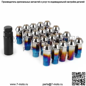 Гайка для модификации автомобиля, гайка 20 + 1, гайка ступицы колеса SR48 M12X1,5/1,25