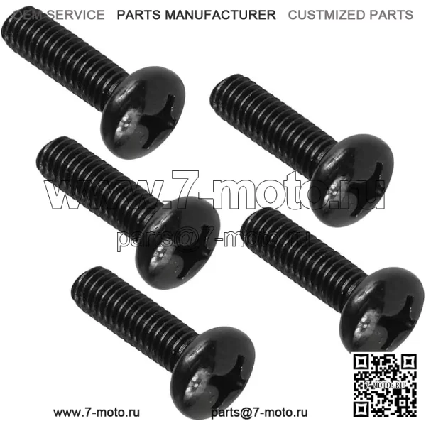 5 болтов M6x20 для комбайна John Deere 3520 3522 / 21M7296 - Image 4