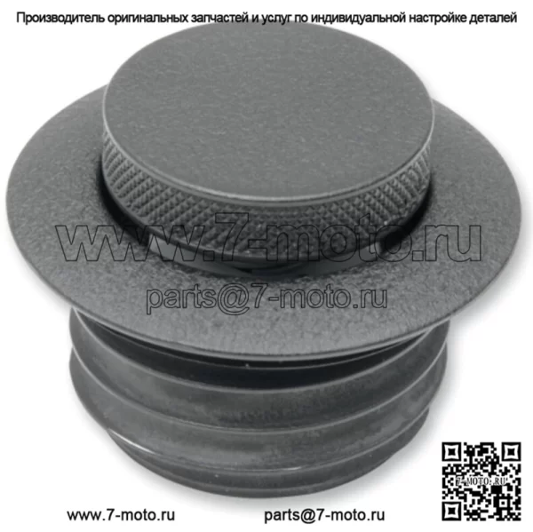 Выдвижной винт бензобака, невентилируемый, черный Wrinkle Drag Specialities 84-96 Harley (для: Harley-Davidson)