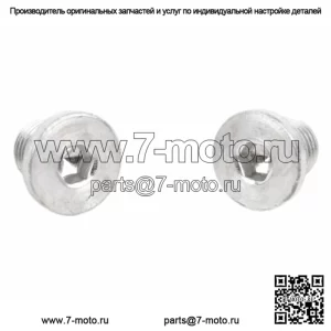 Заглушки выхлопной пробки датчика O2 12 мм, пара 12x1,25 мм Harley Softail Dyna Touring XL (для: Harley-Davidson)