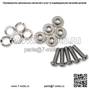 Болты крепления ротора переднего тормоза Шайбы Enforcer Harley Touring Bagger Wheel (Для: Harley-Davidson)