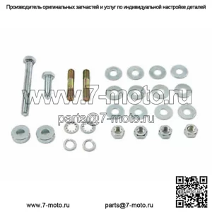 Комплект крепежных болтов болтов крепления бензобака V-Twin с цинковым баком Harley FL 1941-1984 (Для: Harley-Davidson)