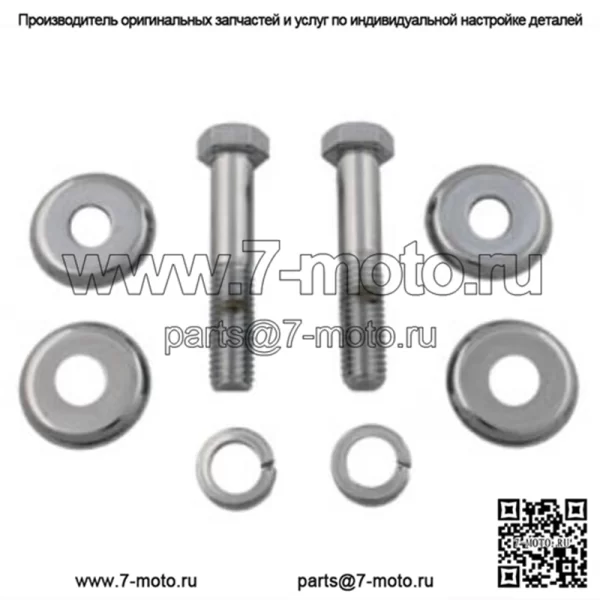 Хромированные болты крепления стойки Colony 1/2 дюйма — 13 Harley Chopper Bobber Custom Universal (для: Harley-Davidson)