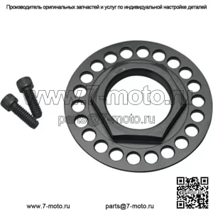 Вал шкива коробки передач Jims Mega Nut Harley Big Twin Sportster 1991-2015 1708 (Для: Harley-Davidson)