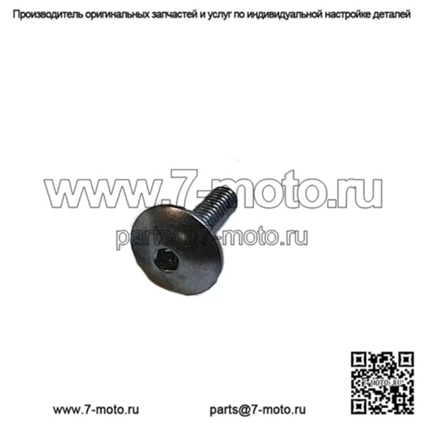 Болт Yamaha, кнопка с шестигранным гнездом. НОВЫЙ. OEM. 90111-06086-00 Носорог Гризли