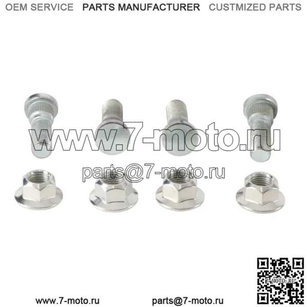 Комплект шпилек и гаек переднего колеса для Kawasaki Teryx 800 4x4 2014-2020 гг.