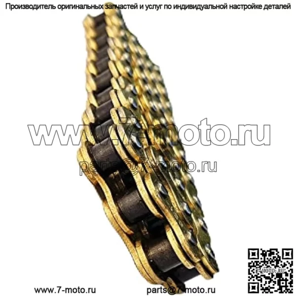 Цепь для мини-велосипеда #420-42L подходит для CT200U CT200U-EX BT200X, передний промежуточный вал Chian для мини-велосипеда (420-42L) - Image 4