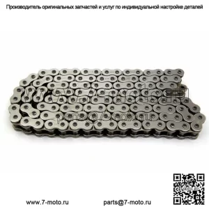Никелированная цепь с уплотнительными кольцами серии 530, 120 звеньев, изготовленная на заказ мотоцикл Harley Sportster Dyna (для: Harley-Davidson)