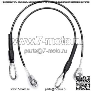 M159508 Кабель оборудования задней двери, 2 шт., тросы задней двери, совместимые с внедорожником John Deere Gator M TE TH TX XUV HPX615E XUV865R XUV855M XUV835E HPX615E