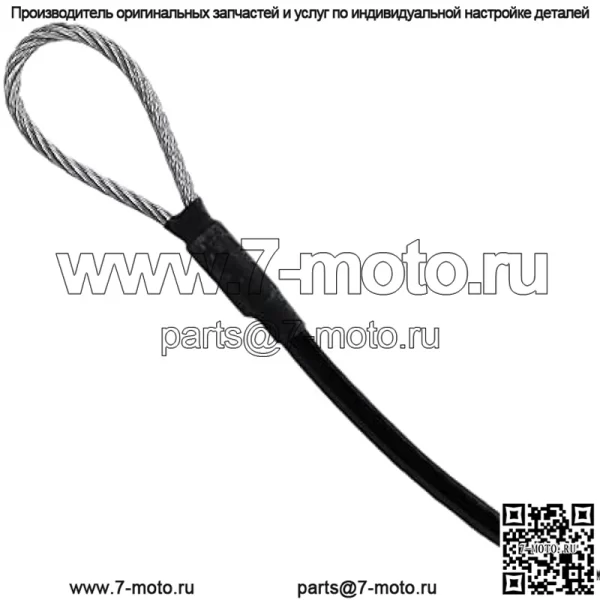 E-M159508 Трос задней двери для John Deere Gator HPX615E, HPX815E, M-Gator A1 (Military 6X4 Gator), TE Gator, TH 6x4 Gator (дизель), TH 6x4 Gator (газ), TX 4X2 Gator, TX 4X2 Gator (Turf) , - Image 2