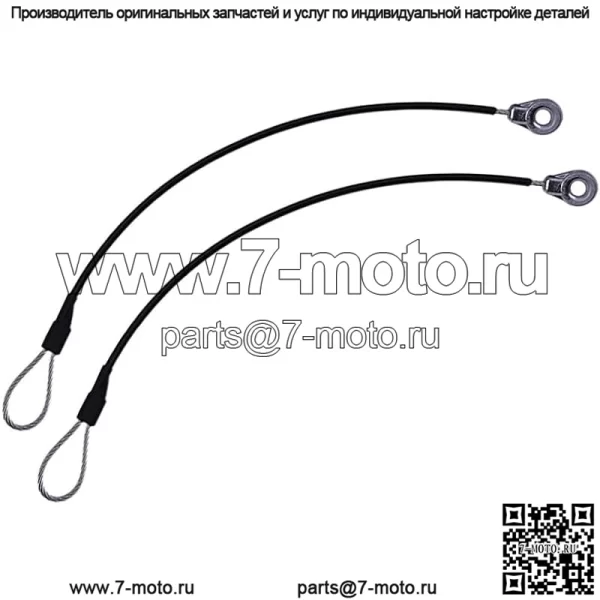 Кабель задней двери M159508, 2 шт., подходит для John Deere Gator XUV 625i XUV 825i HPX615E HPX815E - Image 3