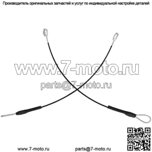 Кабель задней двери M159508, 2 шт., совместим с John Deere Gators M TE TH TX XUV HPX615E HPX815E XUV865R XUV825E XUV825M XUV835E XUV835M XUV835R XUV855E XUV865E XUV865M