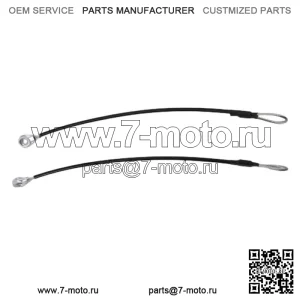 Пара тросов задней двери подходит для E-M159508SET John Deere Gator HPX615E, HPX815E