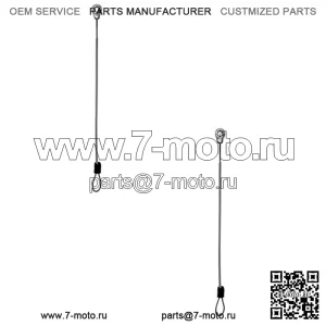 E-M159508SET Трос задней двери (2 шт.) Подходит для John Deere Подходит для Gator HPX615E HPX815E