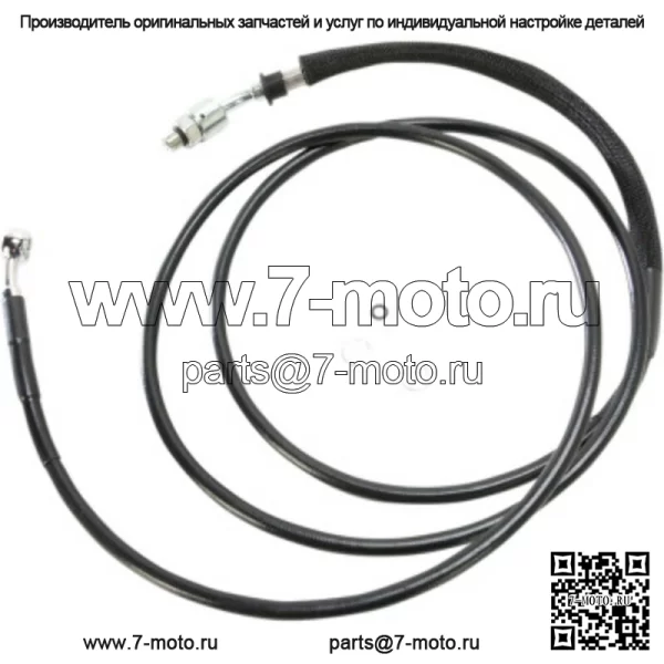 76 1/8, черный винил +6 удлиненных тросов гидравлического сцепления Harley Touring 13-16 CVO (для: Harley-Davidson)