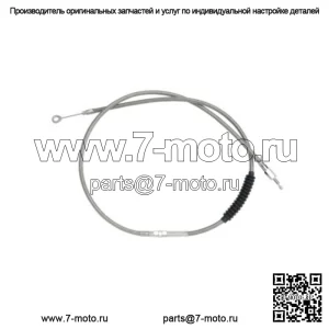 Высокоэффективный 62 11/16-дюймовый плетеный трос сцепления из нержавеющей стали 38607-87 Harley Softail (Для: Harley-Davidson)