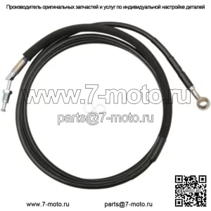 80 1/8" черный винил +10 удлиненный трос гидравлического сцепления Harley Touring 17+ FLTR (для: Harley-Davidson)
