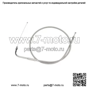 Плетеный трос холостого хода из нержавеющей стали, стандартная длина 31 3/4, оригинальная длина 56355-96 Harley Softail Dyna (для: Harley-Davidson)