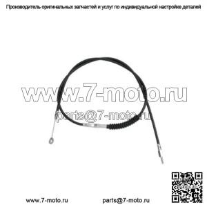 76 11/16-дюймовый черный виниловый удлиненный трос сцепления Harley Softail Dyna Touring XL 86-13 (для: Harley-Davidson)