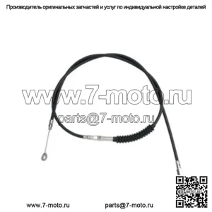 80-дюймовый черный виниловый удлиненный трос сцепления Harley Softail Dyna Touring 06-17 (для: Harley-Davidson)