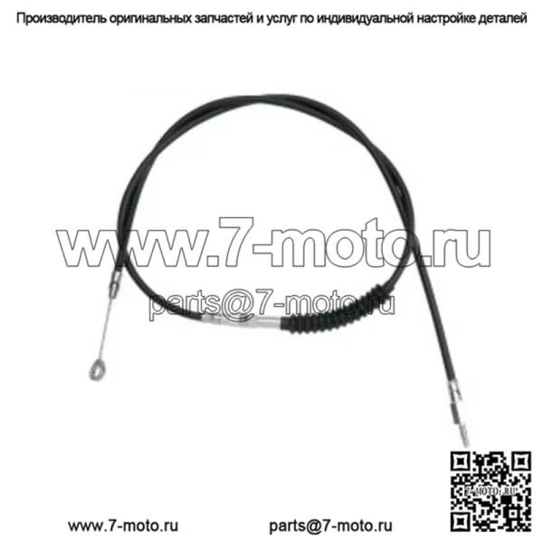 78 11/16-дюймовый черный виниловый удлиненный трос сцепления Harley Softail Dyna Touring XL 86-13 (для: Harley-Davidson)