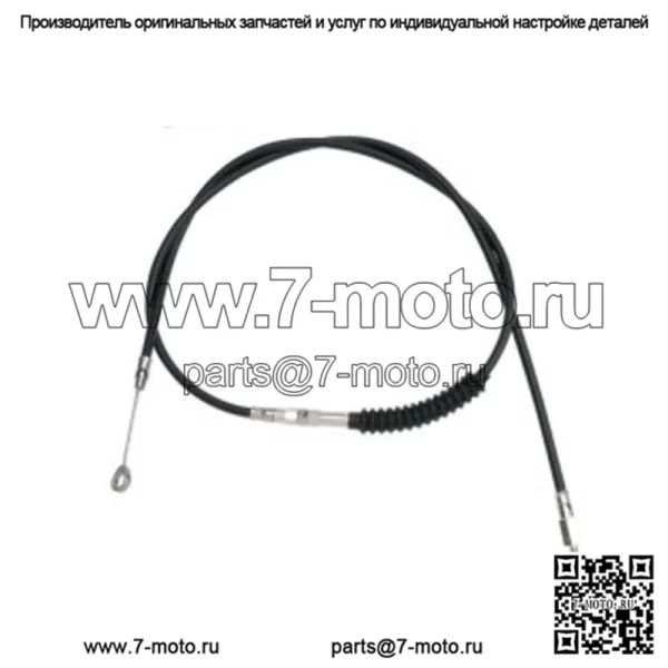 HE 62 11/16" Черный виниловый трос сцепления OE 38667-08A Harley 08-16 Touring (Для: Harley-Davidson)