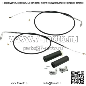 48-дюймовый комплект тросов дроссельной заслонки холостого хода Super EG, карбюратор, впускной карбюратор Harley Davidson