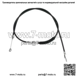 Высокоэффективный 68 11/16-дюймовый черный виниловый трос сцепления 38789-06A Harley Dyna 06-17 (Для: Harley-Davidson)