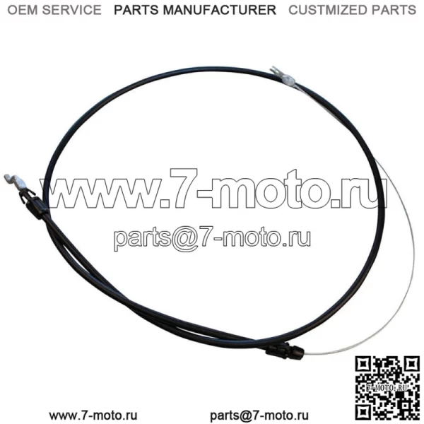 746-1113 Трос управления ножом. 946-1113 Подходит для MTD: большинства моделей косилок с толкателем.