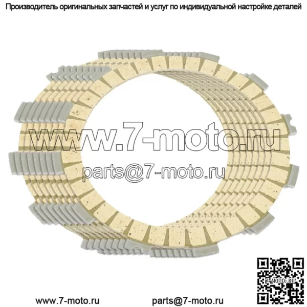 Фрикционные диски сцепления для Kawasaki Ninja ZX-6R ZX636 2005 2006 2013-2017