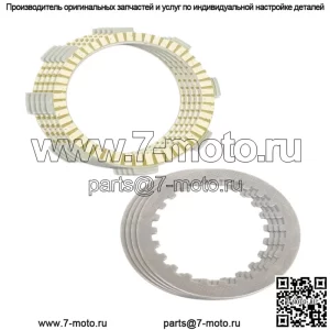 Фрикционные и стальные пластины сцепления для Honda CR80R CR80Rb 1987-2002 гг.