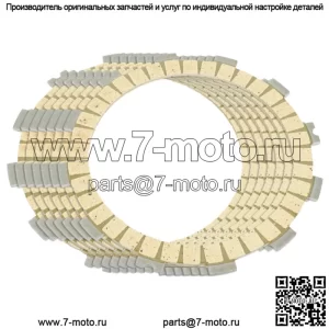 Фрикционные диски сцепления для ремня Kawasaki KZ250 Ltd Csr 1980 1981 1982 1983