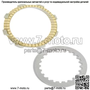 Фрикционные и стальные пластины сцепления для Yamaha DT50 DT80 GT80 Gtmx Mx80 YZ50