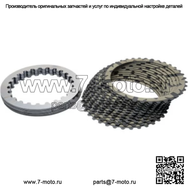 Комплект дисков сцепления Rekluse TorqDrive Performance Harley 90-97 Softail Touring Dyna (Для: Harley-Davidson)