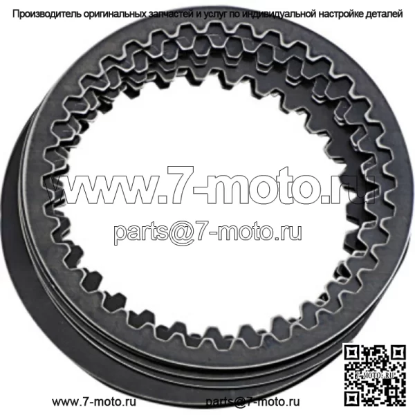 Запасной комплект стальных пластин сцепления Alto G3 Performance Harley Touring 17+ M8 (для: Harley-Davidson)