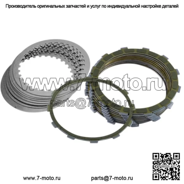 Комплекты дополнительных дисков сцепления Barnett Kev-lar 1998-17 Harley Touring Softail Dyna (Для: Harley-Davidson)