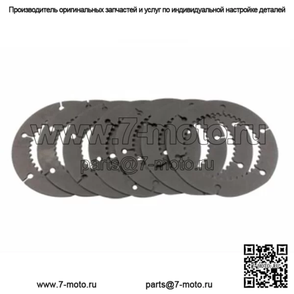 Комплект дисков сцепления Barnett Steel Drive Harley XL K Model Sportster 52-70 37992-52 (Для: Harley-Davidson)