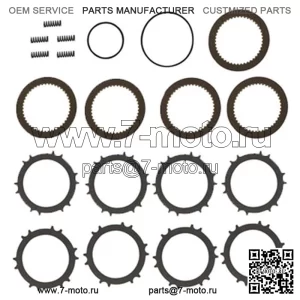 Комплект диска сцепления PTO Подходит для International 784 684 484 574 674 584 Подходит для Case IH 595