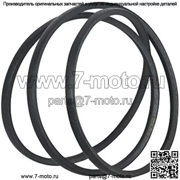 Ремень деки трактора для ездовой газонокосилки, замена 1/2 дюйма X 100 дюймов для MTD 754-05021 954-05021, Ariens 21546422 21547025 21547238, AYP 197253 532197253, Husqvarna 532197253 - Image 2