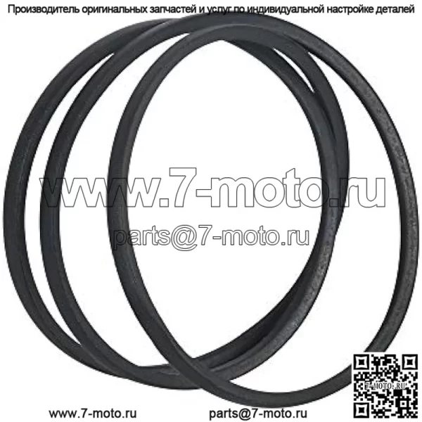 Ремень деки трактора для ездовой газонокосилки, замена 1/2 дюйма X 100 дюймов для MTD 754-05021 954-05021, Ariens 21546422 21547025 21547238, AYP 197253 532197253, Husqvarna 532197253 - Image 4
