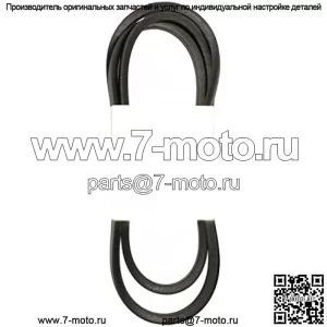 Приводной ремень газонокосилки трактора 1/2 дюйма X 100 1/4 дюйма, замена для Husqvarna 532197253 592855001, Ariens 21546422 21547025 21547238