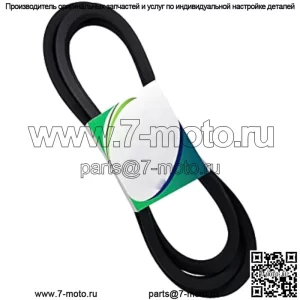 Ремень палубы 1/2 x 100 дюймов для Ariens 21546422 21547025 / AYP 197253 532197253 / Husqvarna 532197253 592855001